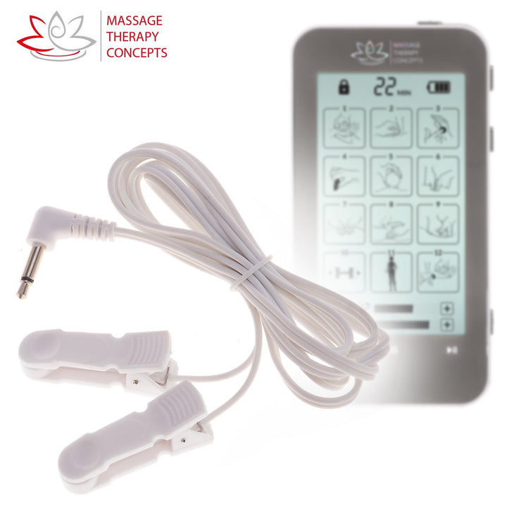 Ear Clip Stimulator for TENS/EMS Units