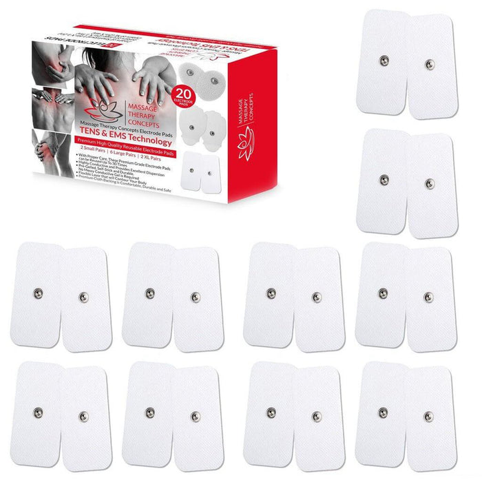 electrode pads, TENS Unit, e stim pads, EMS, electrotherapy