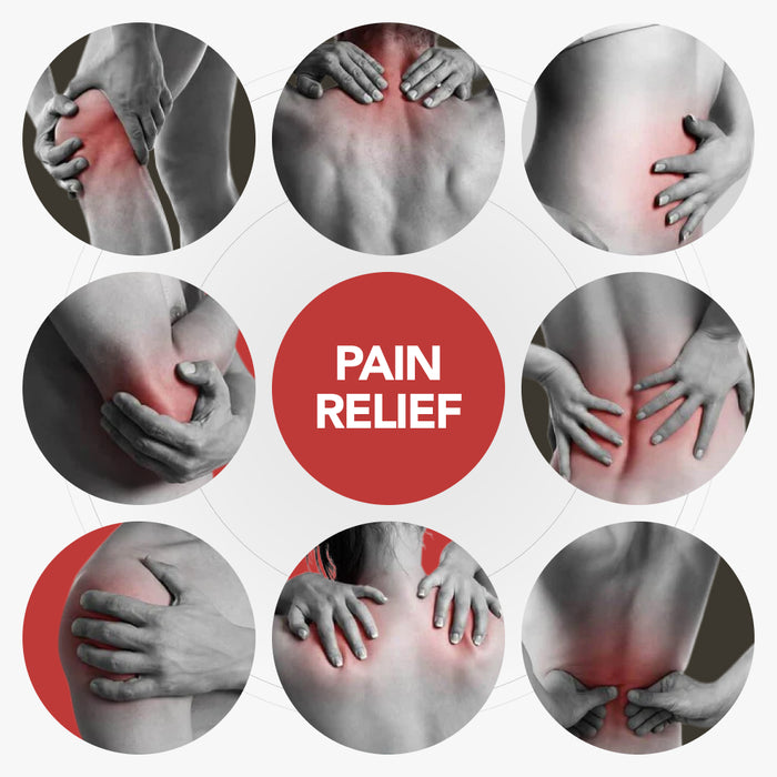 Tens Ems Muscle Stimulator 12 Massage Modes Back Neck Pain Relief
