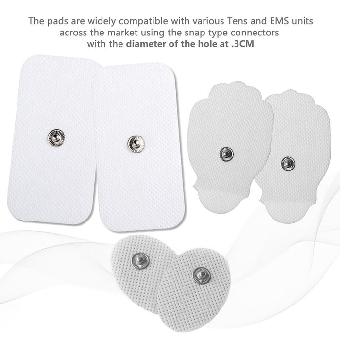 electrode pads, TENS Unit, e stim pads, EMS, electrotherapy
